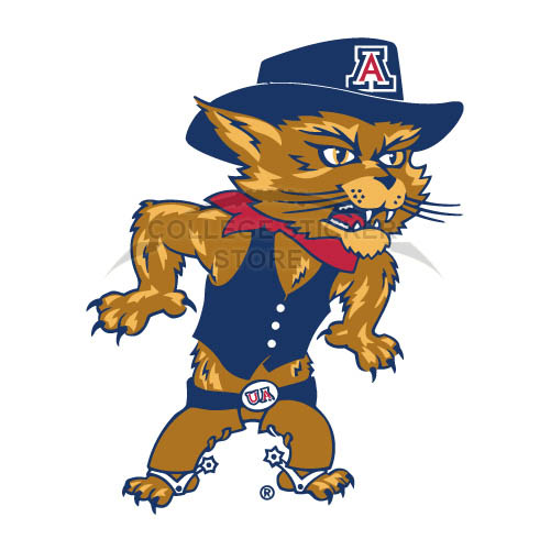 Customs Arizona Wildcats 2003 Pres Mascot Iron-on Transfers (Wall Stickers)NO.3728